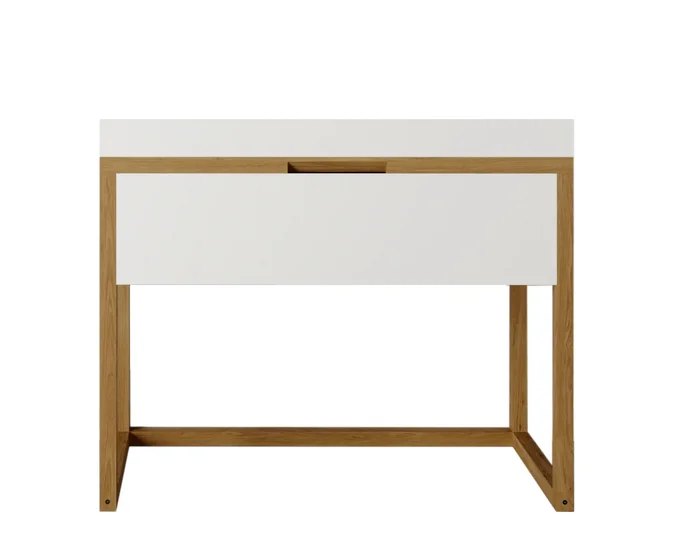 MF FRAME BAZA 1S 1000X456X830 LEMN MASIV STEJAR STEJAR 5470/ MDF VOPSIT MAT ALB