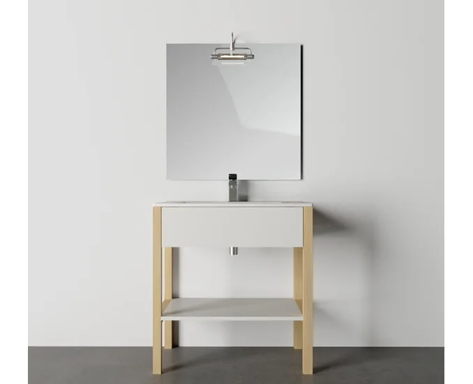 MF GREEN 2 BAZA 800X455X850 PAL MEL. ALB 8685 SM / LEMN BRAD/HDF PERFORAT