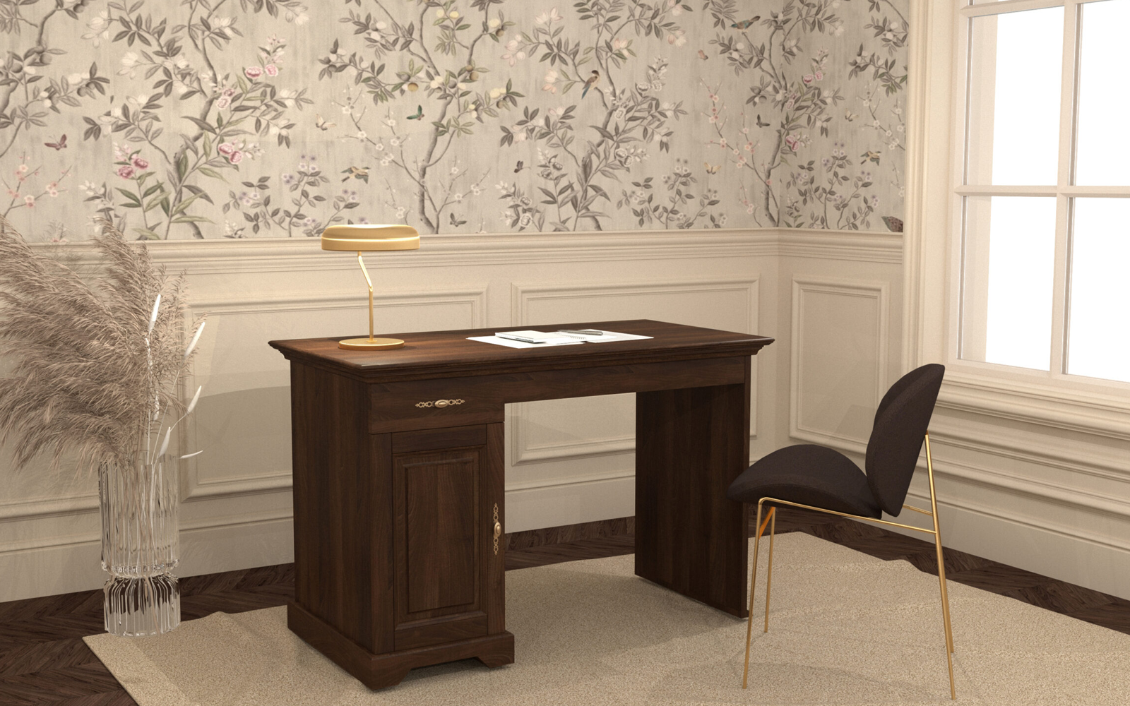 Birou Sophia nocce 1210x620x770